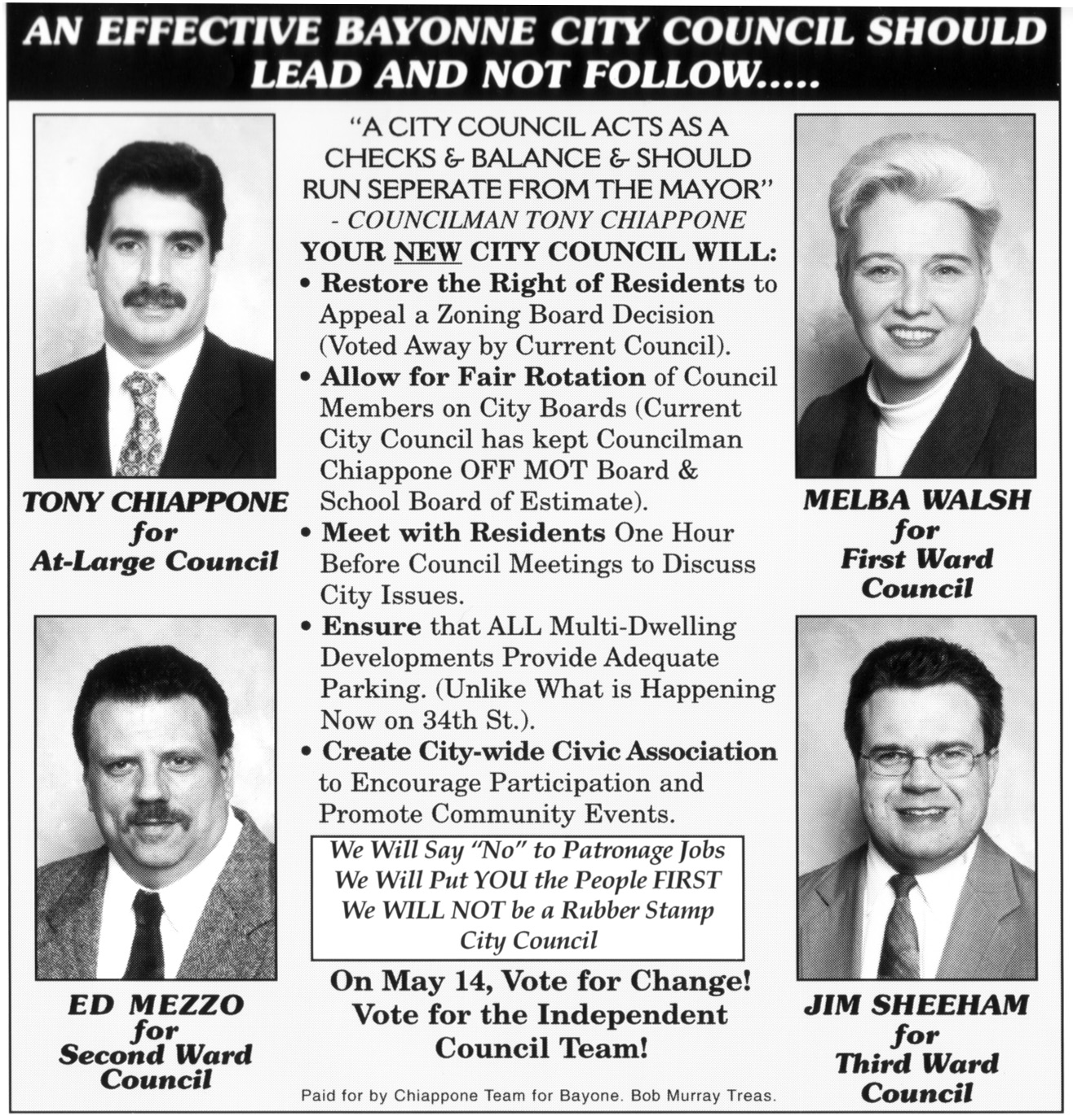 Bayonne Council