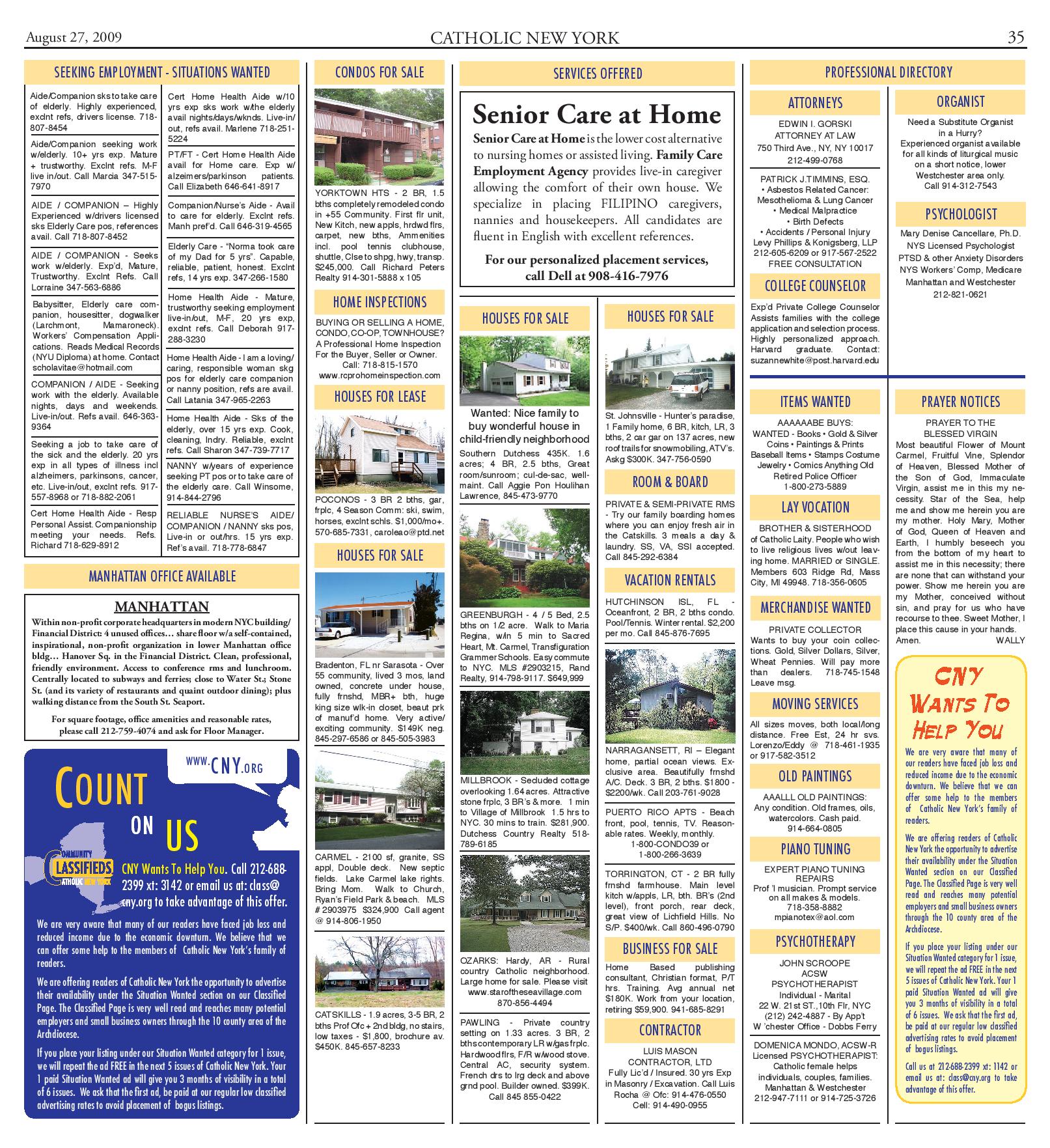 Classifieds 2009 - Page 2