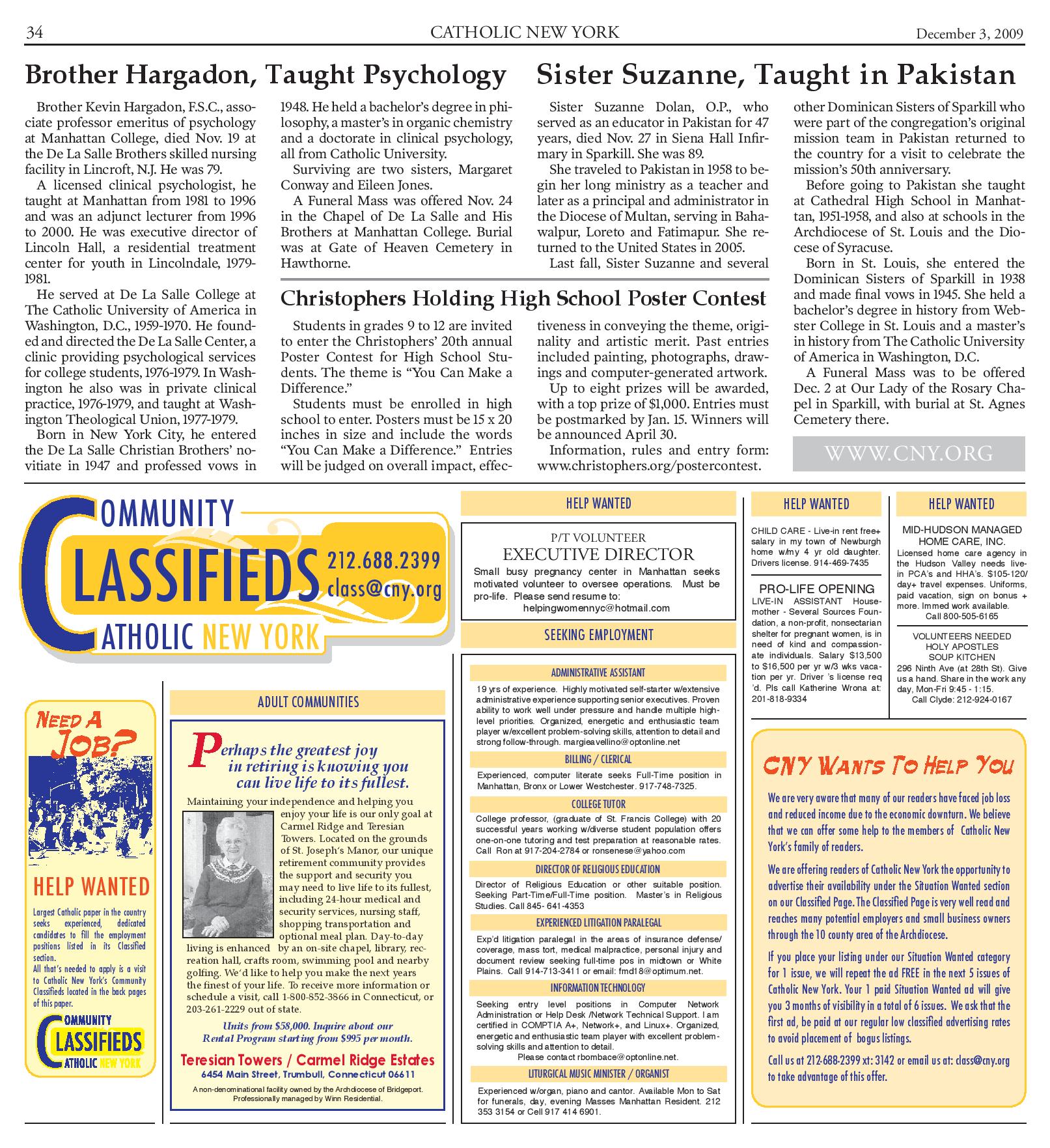 Classifieds 2009 - Page 13